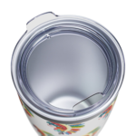 Colorful Feather Headdress 20oz Ringneck Tumbler — Insulated Travel Cup - Image 7